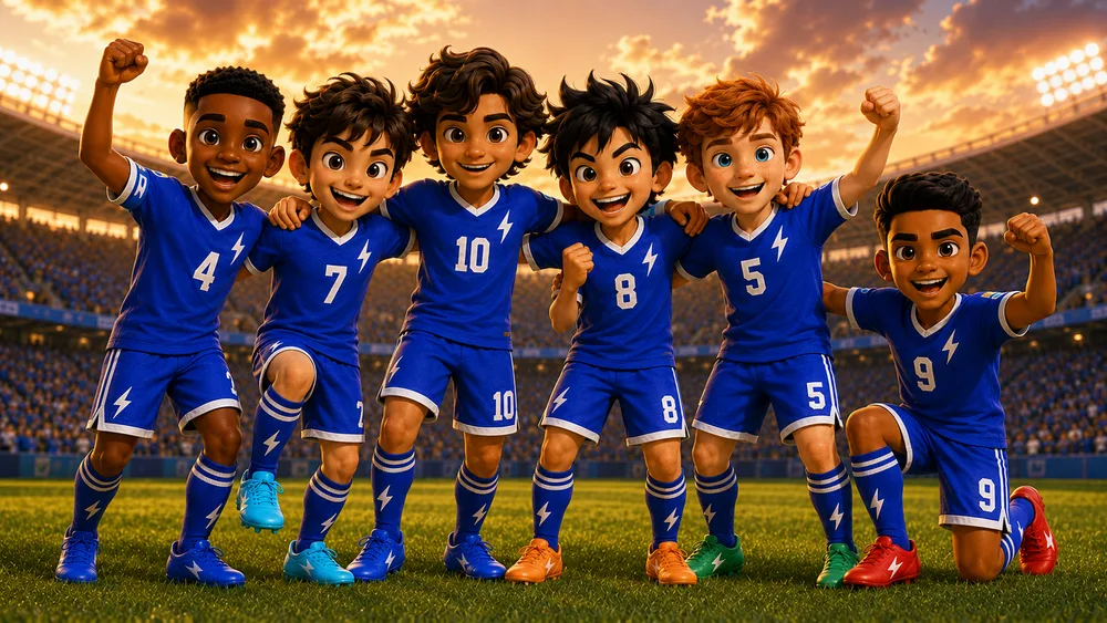 Dream Team — original children's football entertainment concept